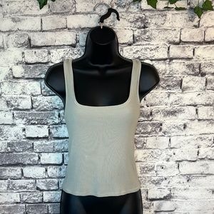 Skims Mineral Ribbed Tank Size XL